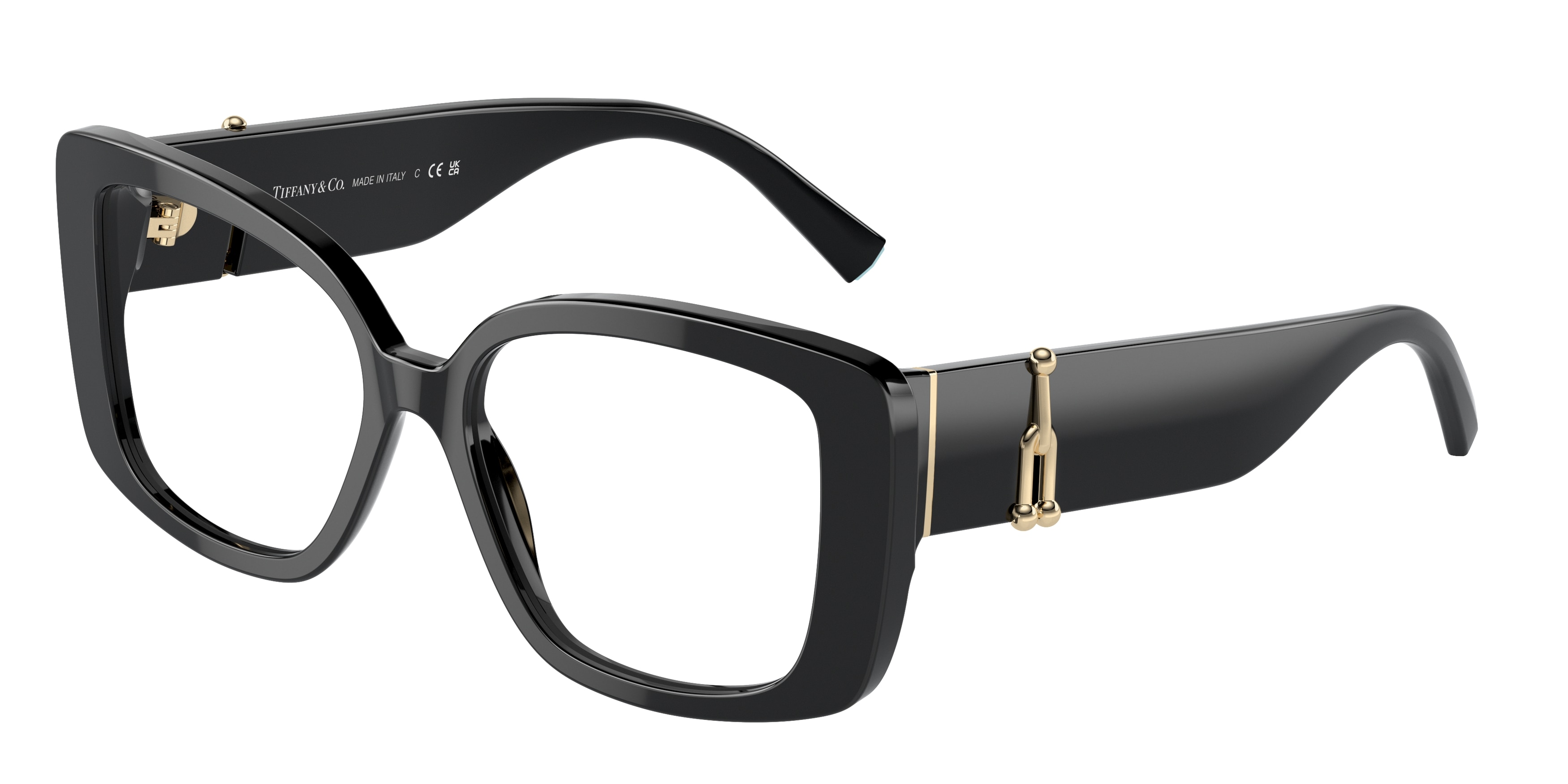 Tiffany & Co. TF2235 8001 Women's Eyeglasses Black Size 53 (Frame Only) - Blue Light Block Available